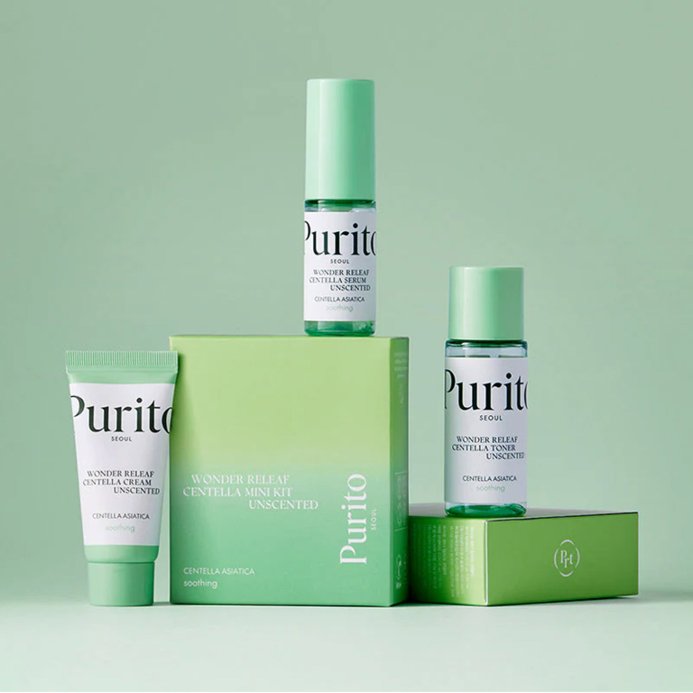 PURITO SEOUL Wonder Releaf Centella Mini Kit Découverte