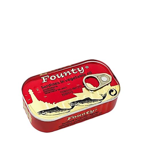 BOITE DE SARDINES HUILE MARIUS [125G]