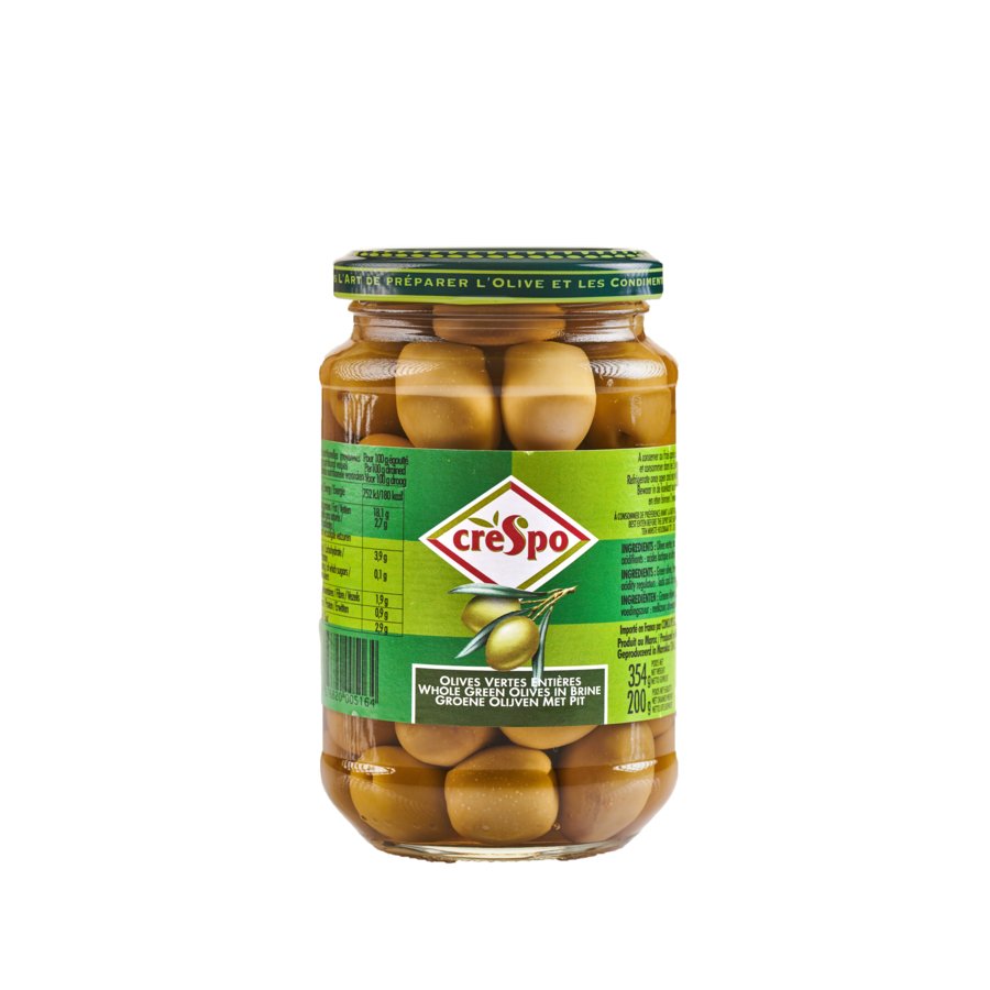 OLIVE VERTES ENTIERES CRESPO [200G]